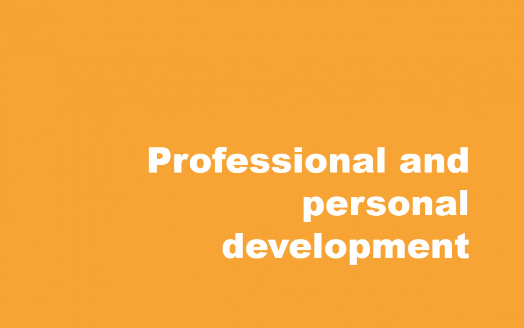 Professional and personal development