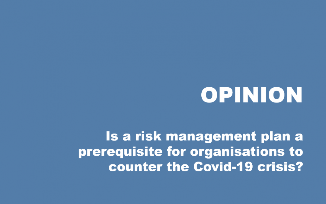 QUALITY MATTERS – the importance of a risk management plan