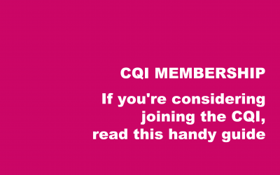 Interested in CQI membership?