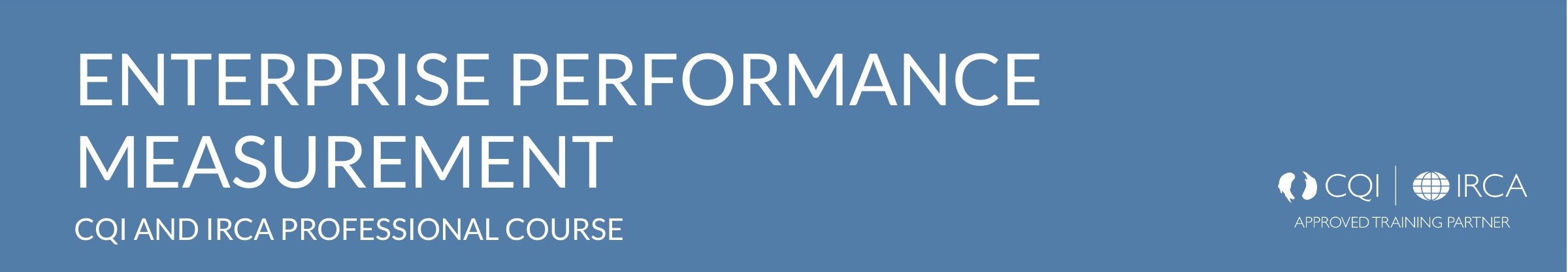 Enterprise Performance Measurement PR302