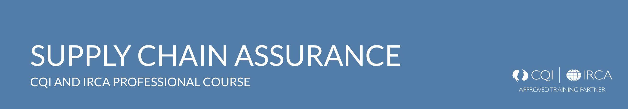 Supply Chain Assurance PR305